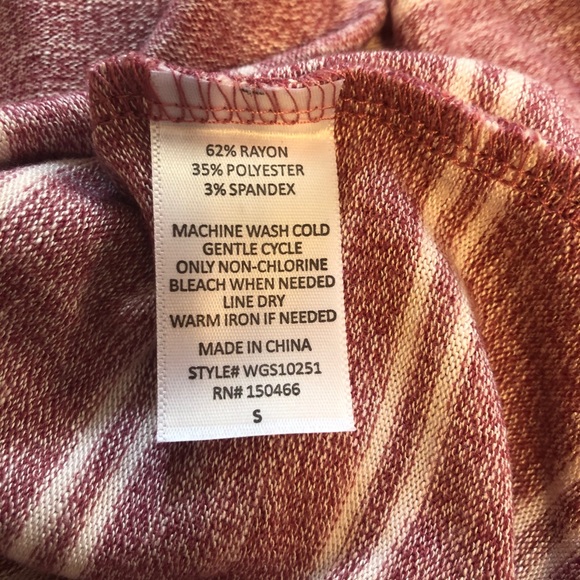 🌺🌼Mix by 41 Hawthorne Pink Striped Cardigan - Picture 11 of 14